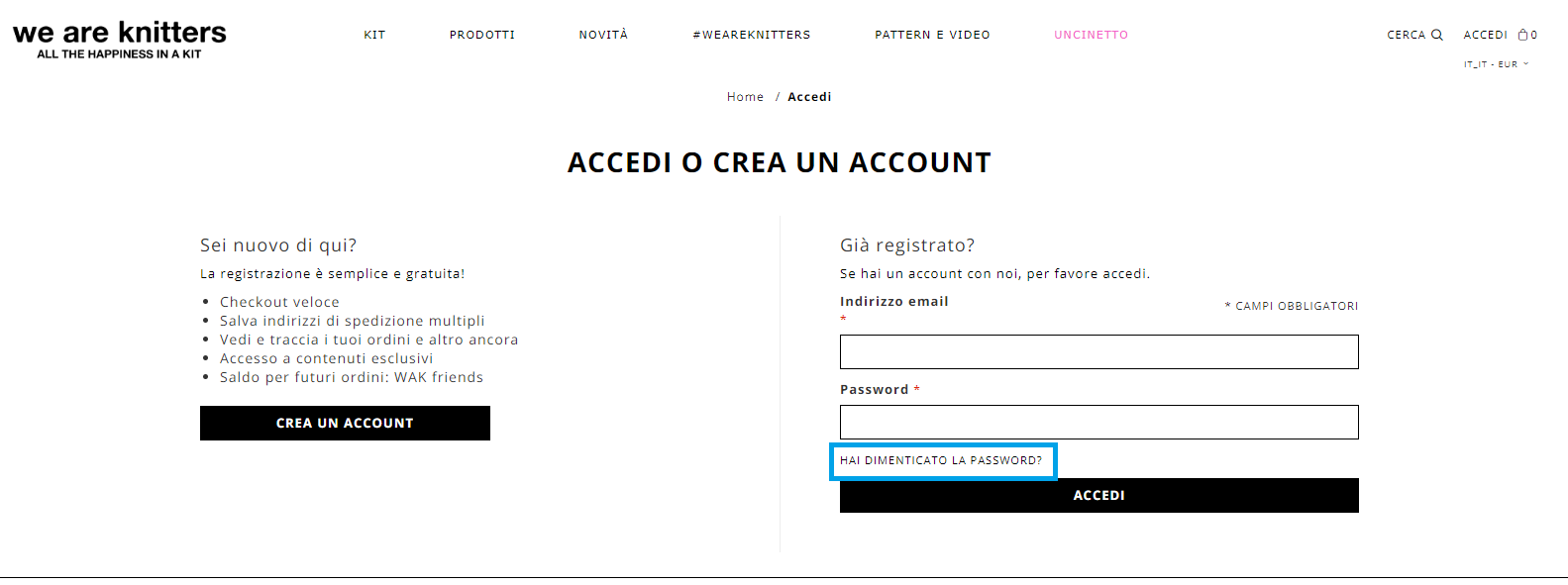 Non Ricordo La Password Di Facebook